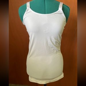 feathers maternity tank